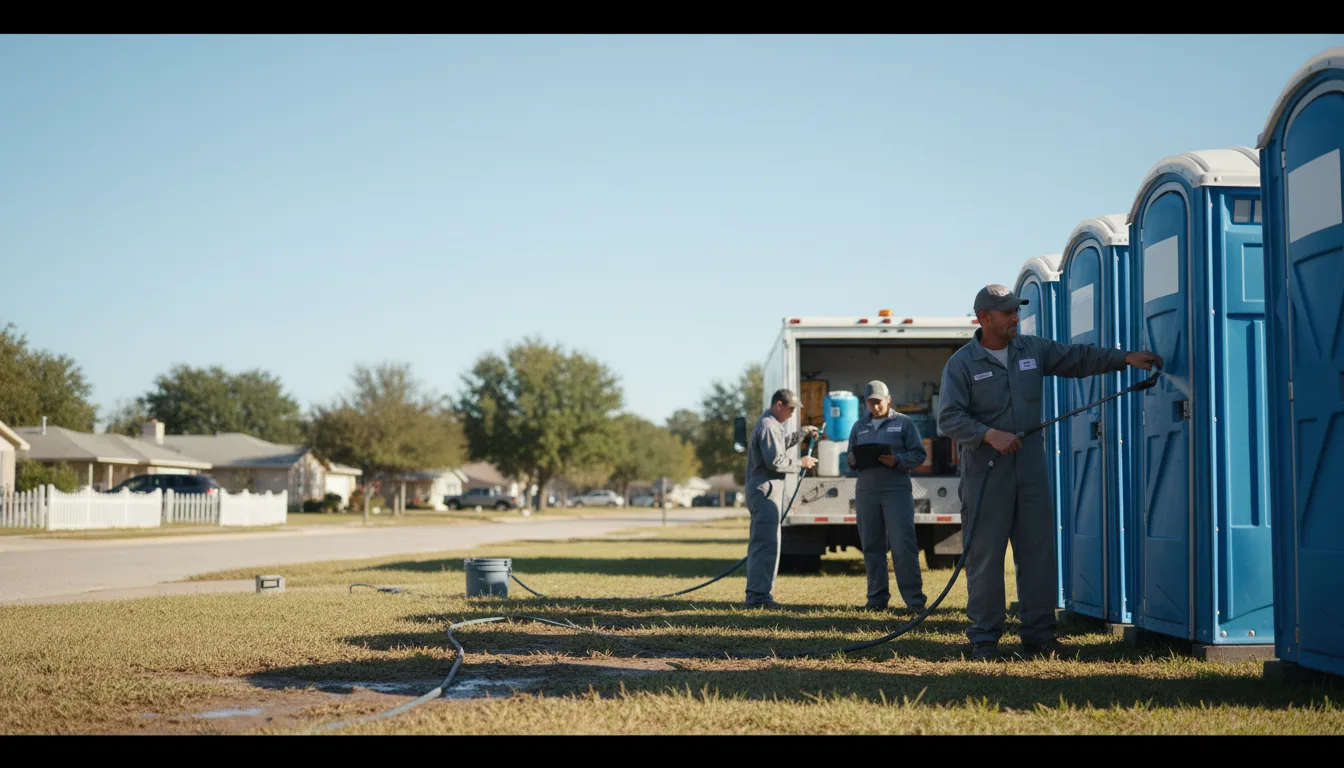 Long-Term Portable Toilet Rental in Fort Jennings, OH near me